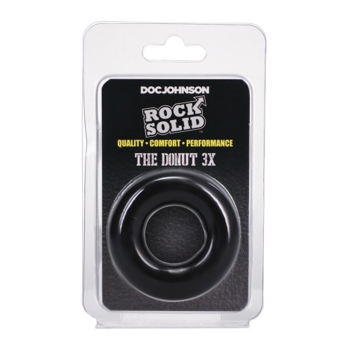 Anillo Donut Negro 3 Pulgadas Rock Solid