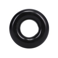 Rock Solid 3 Inch Black Donut Ring