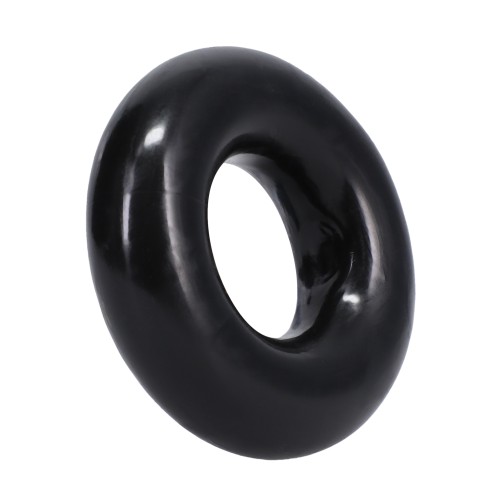 Rock Solid 3 Inch Black Donut Ring