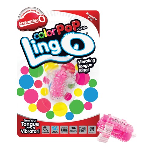 Screaming O Color Pop Quickie LingO for Oral Pleasure