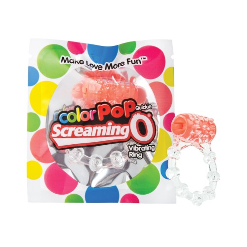 Screaming O Vibrating Ring Color Pop Quickie - Pleasure On-the-Go