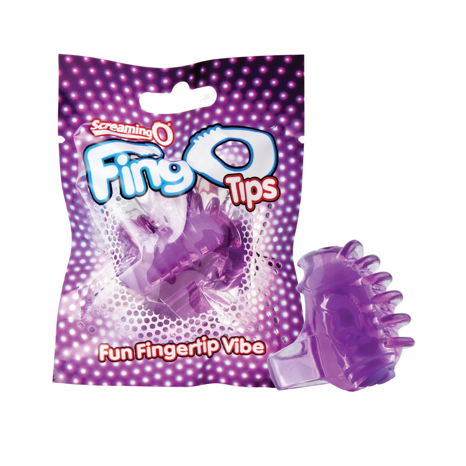 FingO Tips Screaming O Mini Vibrador para el Placer de los Dedos