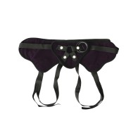 Plus Size Beginners Strap On Harness - Purple