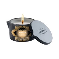 Kama Sutra Ignite Vanilla Sandalwood Massage Candle