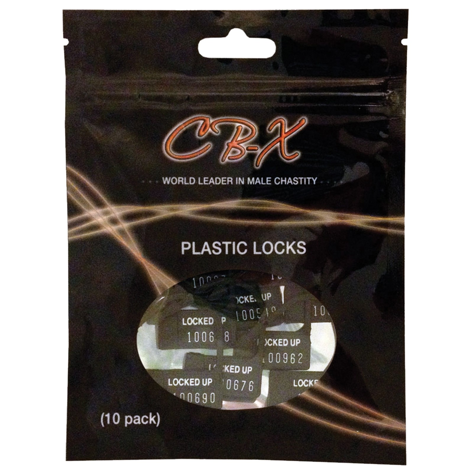 Plastic Cock Cage Lock Pack of 10