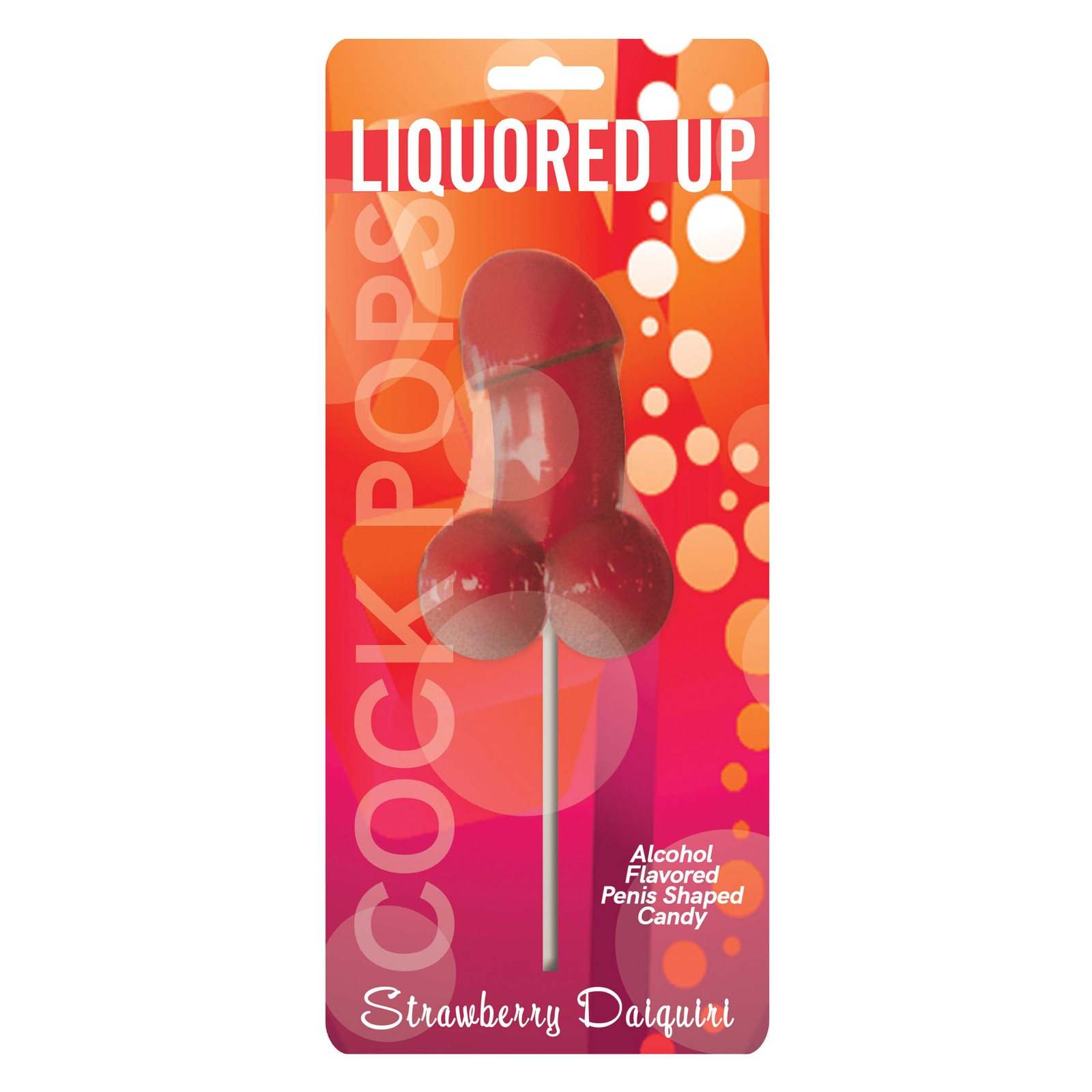 Chupete Liquored Up Cock - Daiquiri de Fresa