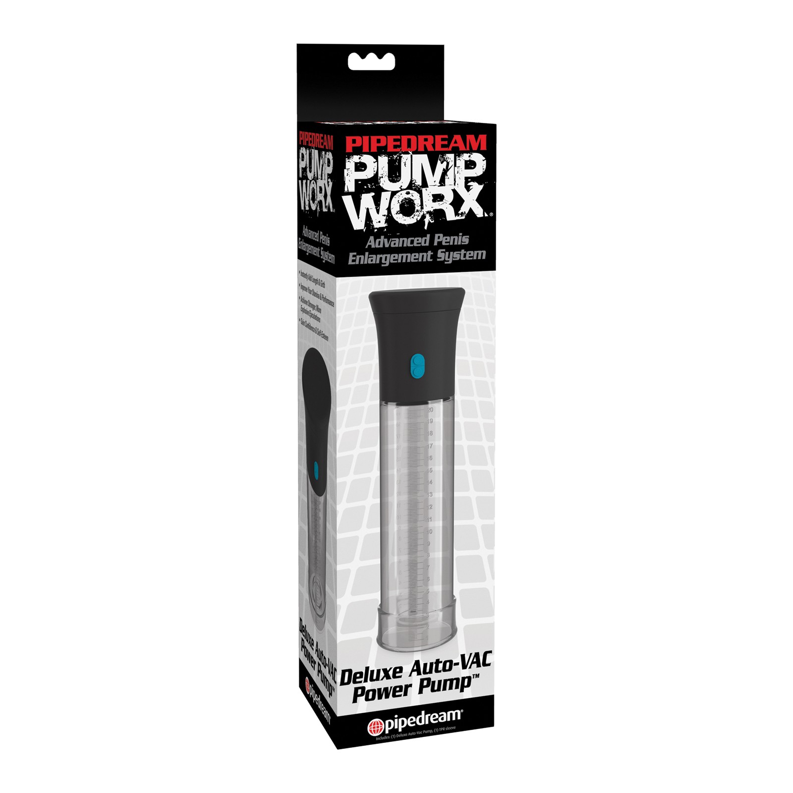 Pump Worx Deluxe Auto Vac Pump - Hands-Free Enlargement