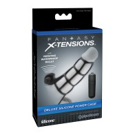 Fantasy X-tensions Deluxe Silicone Power Cage Black