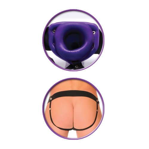 Hollow Strap-On for Him or Her - Fetish Fantasy Series Purple