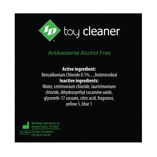 ID Toy Cleaner Mist for Safe Maintenance