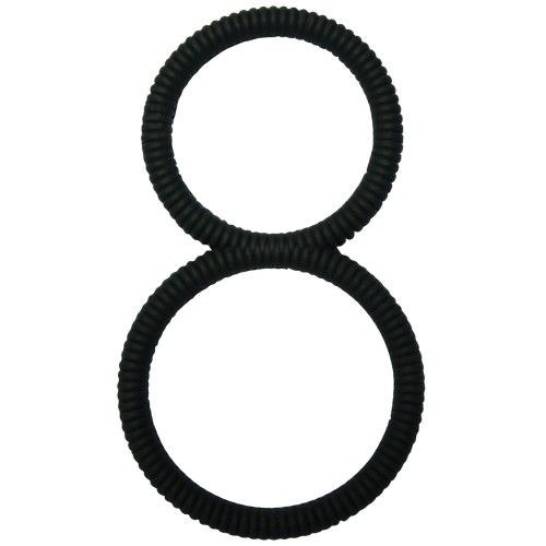 MALESATION Figure 8 Cock Ring - Black