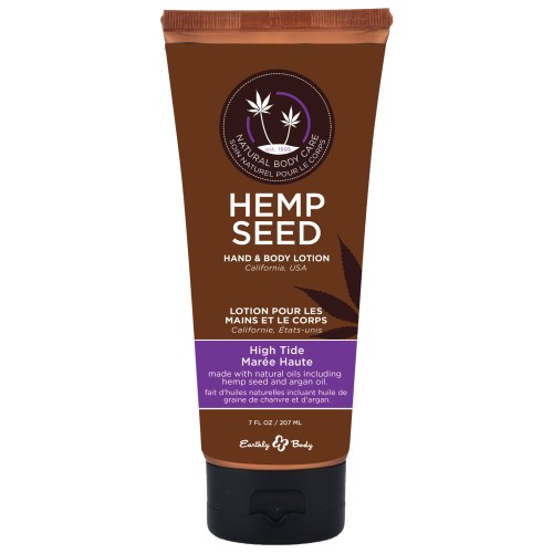 High Tide Hemp Seed Hand Body Lotion 7 oz