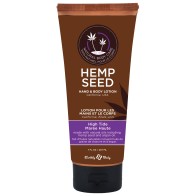 High Tide Hemp Seed Hand Body Lotion 7 oz