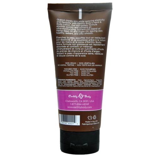 Earthly Body Hand and Body Lotion Skinny Dip