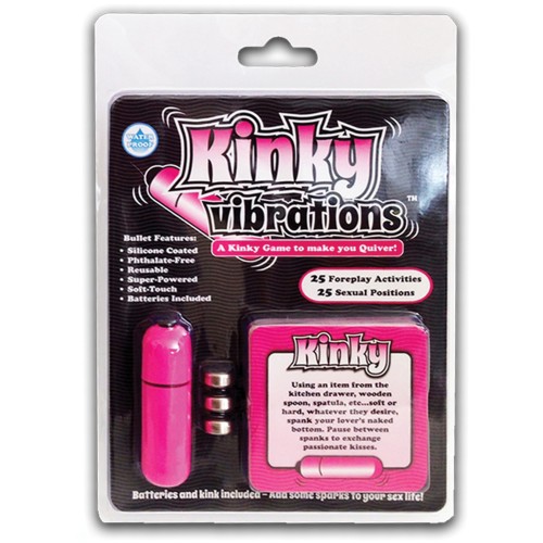 Juego de Vibraciones Kinky con Bullet para Parejas Divertidas