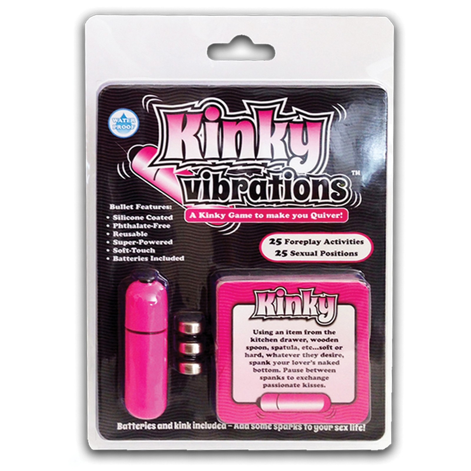 Kinky Vibrations Game w Bullet for Fun Couples