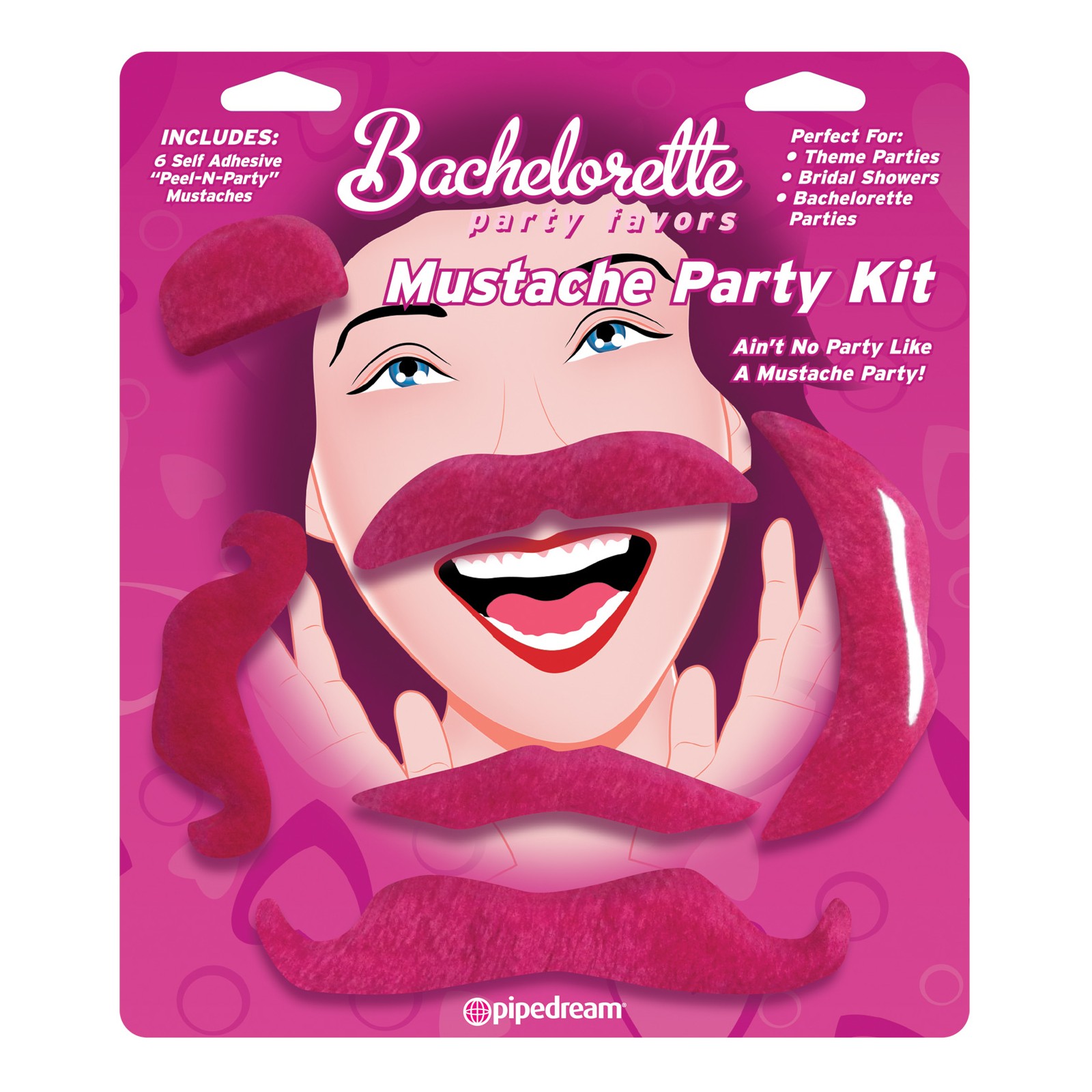 Kit de Fiesta de Despedida de Soltera con Bigotes para Celebraciones Divertidas