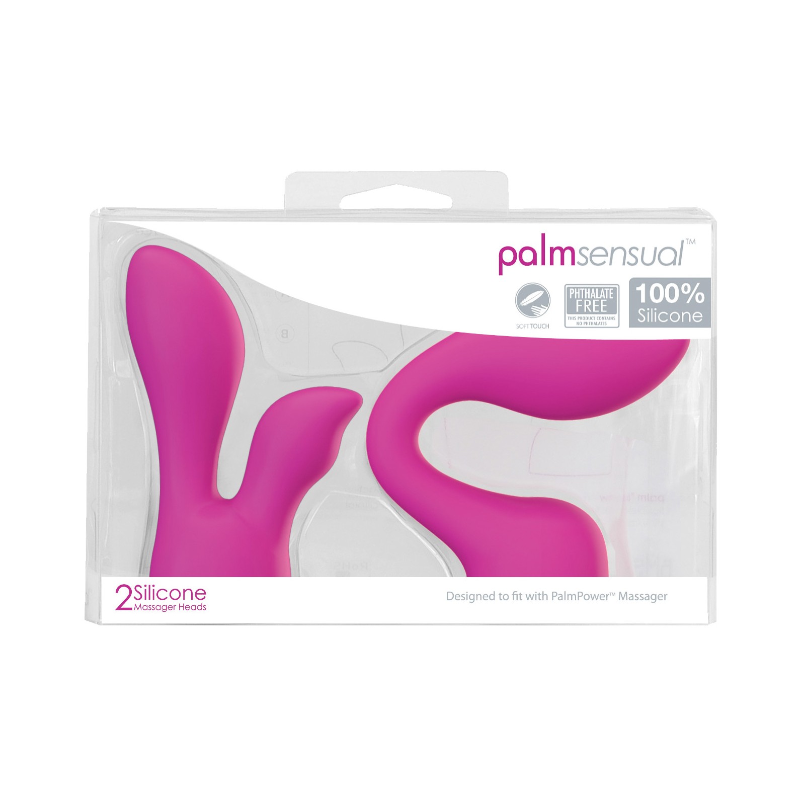 Palm Power Attachments - Pack of 2 for Enhanced Pleasure