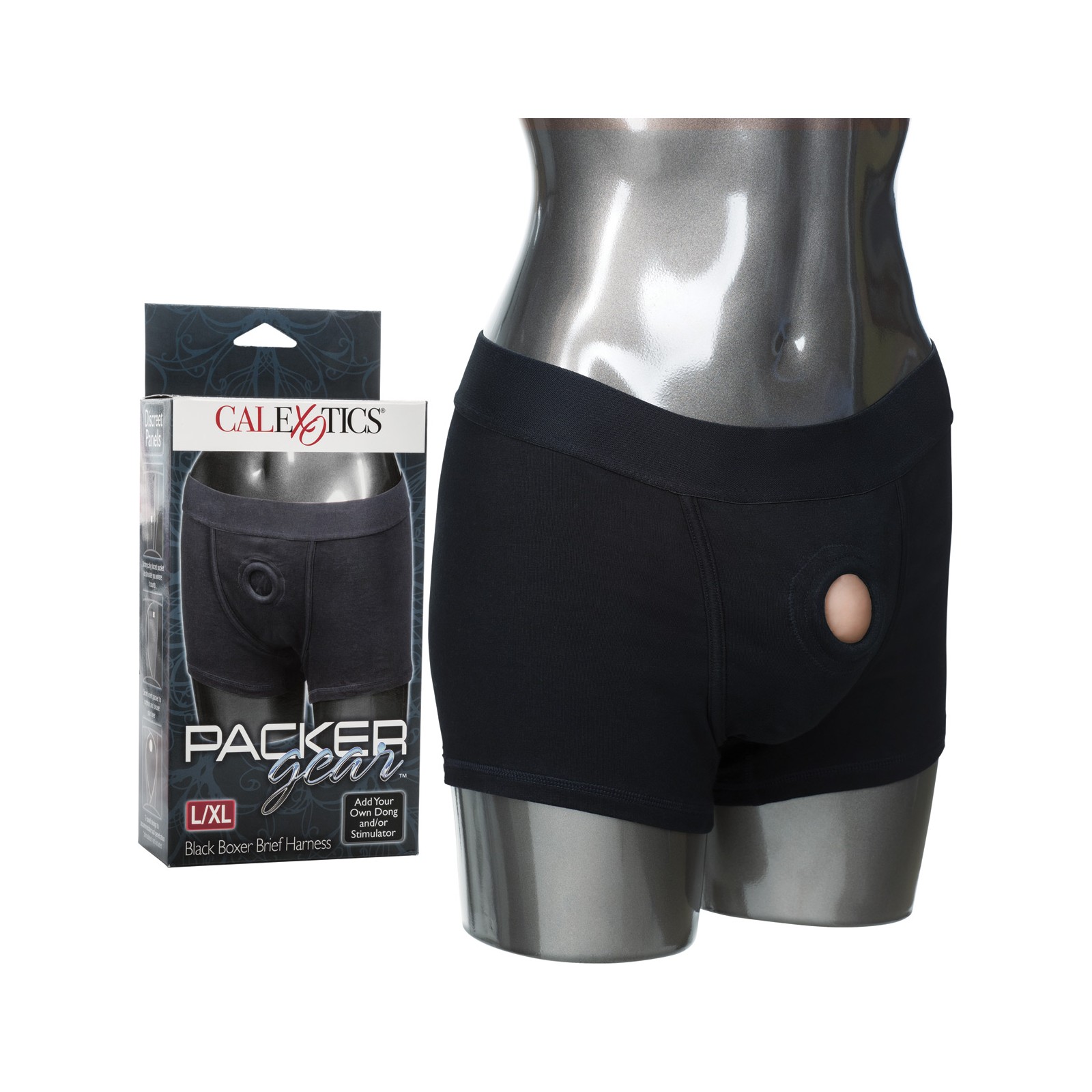 Packer Gear Boxer Harness L/XL Black - Ultimate Comfort