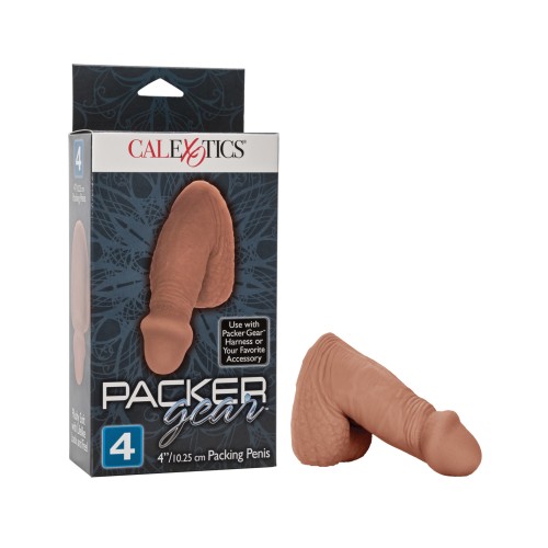 Packer Gear Packing Penis 4 Inch Brown