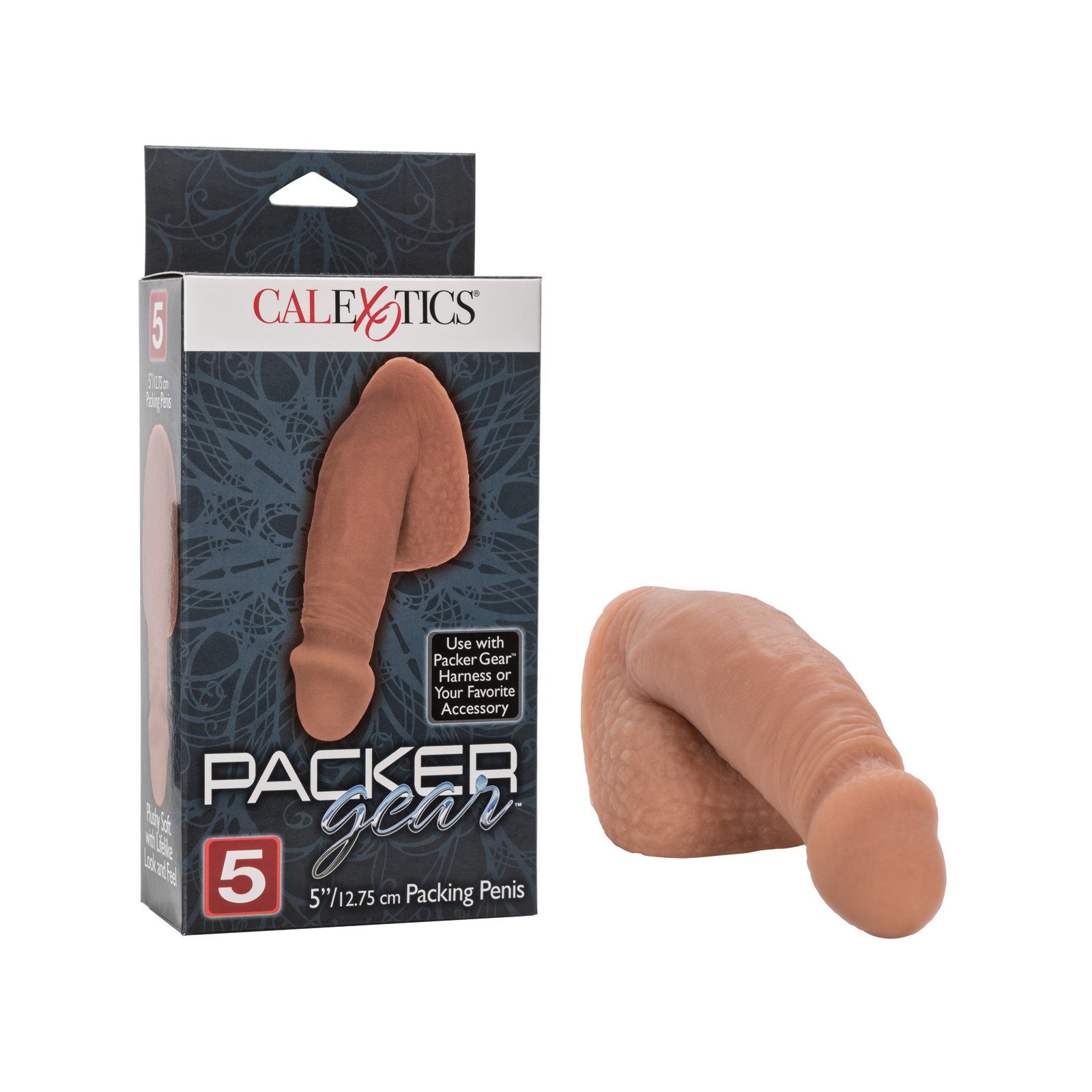 Packer Gear 5 inch Packing Penis in Brown