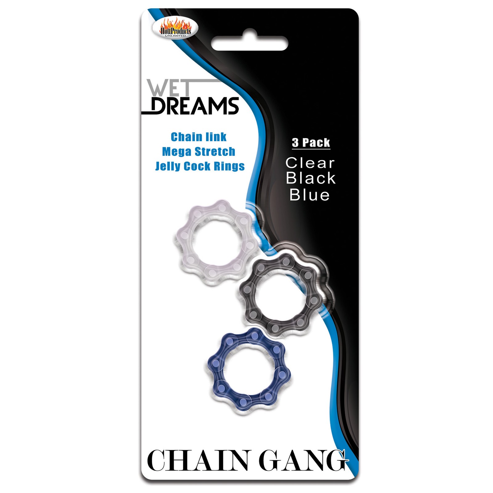 Anillos para Pene Wet Dreams Chain Gang - Set de Placer Definitivo