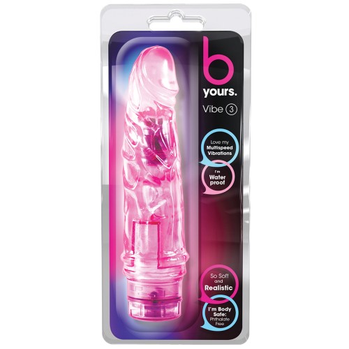 Vibrador Blush B Yours Vibe 3 Rosa