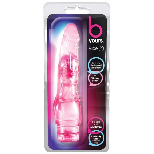 Blush B Yours Vibe #4 Realistic Vibrator - Pink