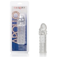 Extensor de Pene Apollo Transparente para Placer Mejorado