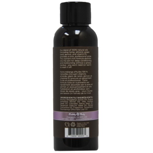 Aceite de Masaje y Cuerpo Earthly Body - 2 oz Lavanda