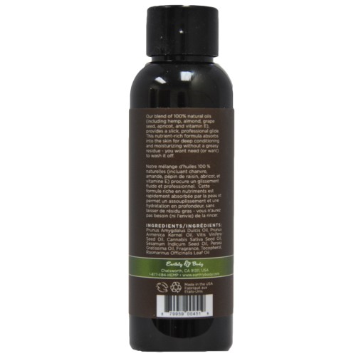 Earthly Body Guavalava Massage Oil 2 oz