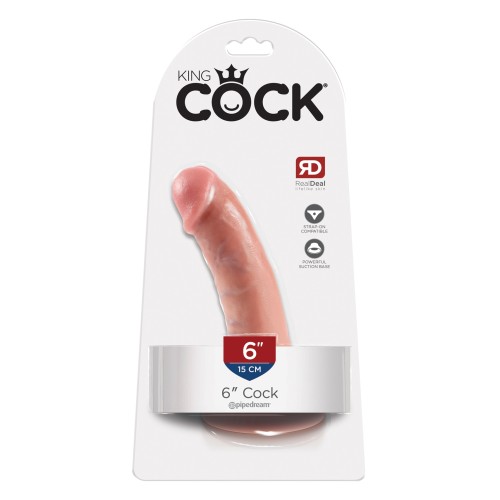 Dildo Realista King Cock de 6" para Placer Total