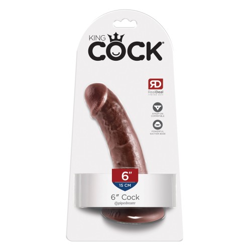 King Cock 6" Dildo for Realistic Pleasure