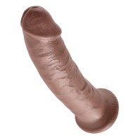 Rey Cock 9 Pulgadas Dildo Marrón