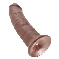 Rey Cock 9 Pulgadas Dildo Marrón