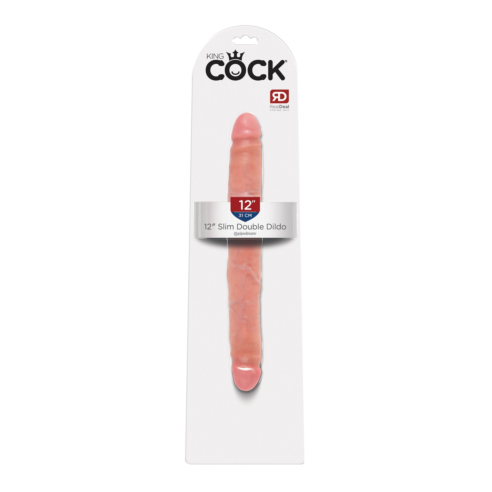 Dildo Doble Slim King Cock de 12"