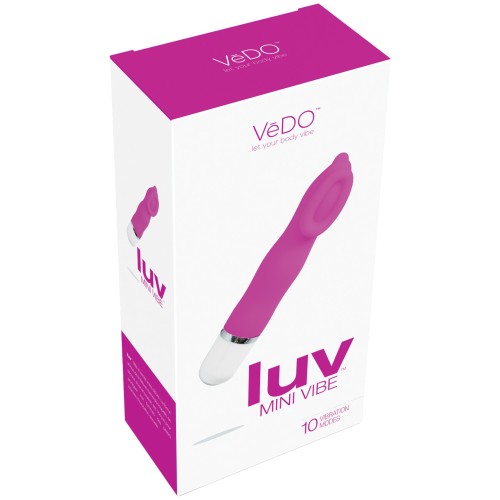 VeDO Luv Mini Vibe Hot in Bed Pink