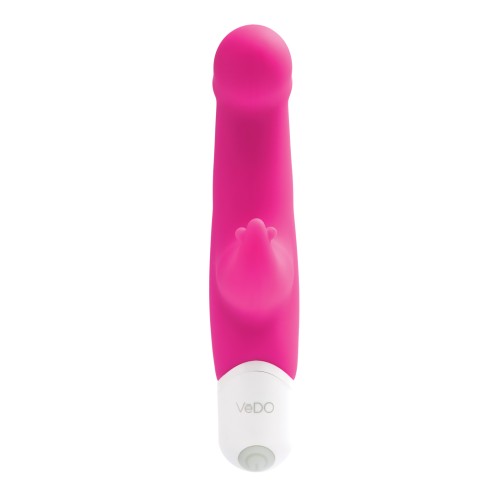 VeDO Joy Mini Vibe Rosa Caliente para Doble Estimulación