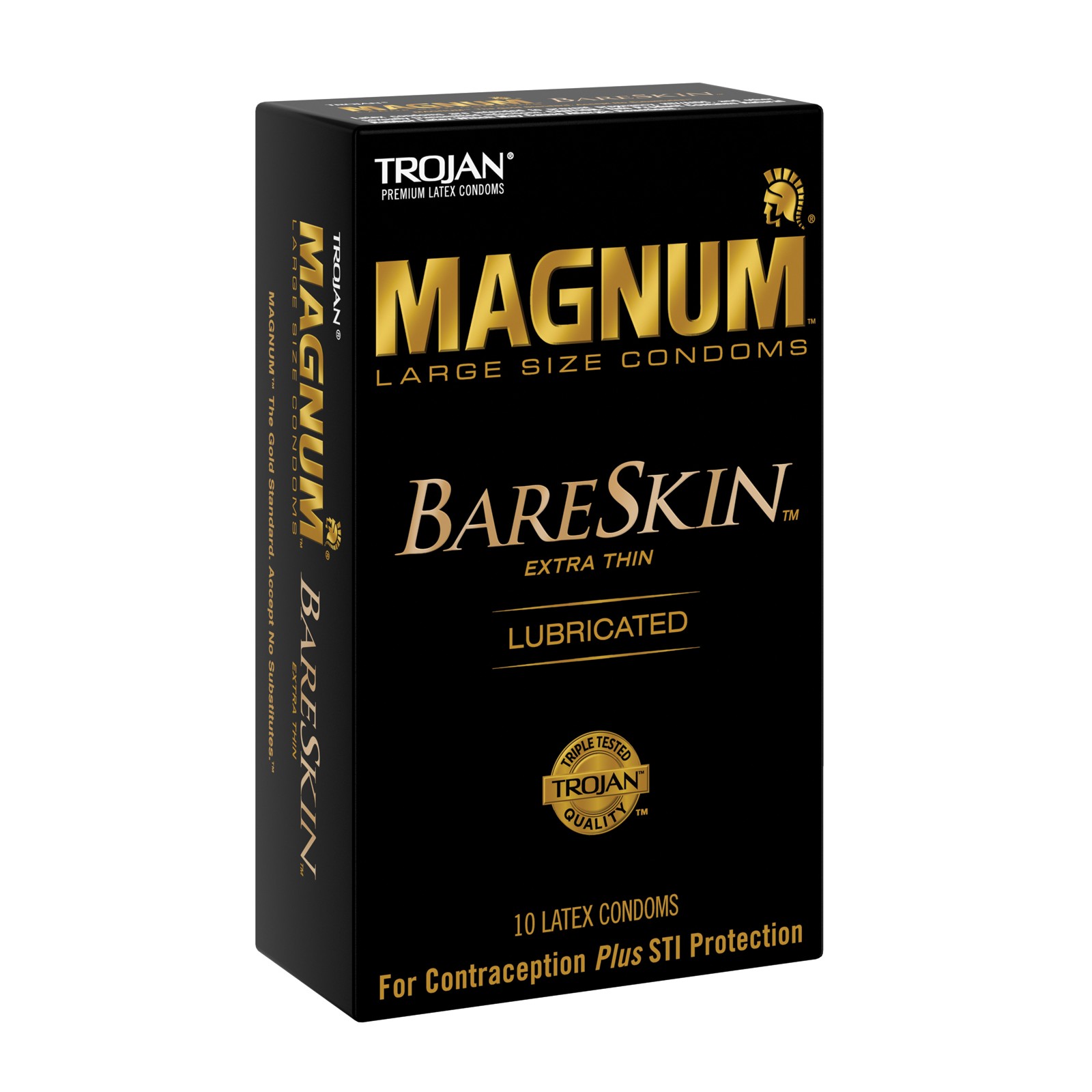 Trojan Magnum Bareskin Condoms Box of 10