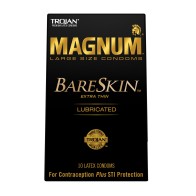 Trojan Magnum Bareskin Condoms Box of 10