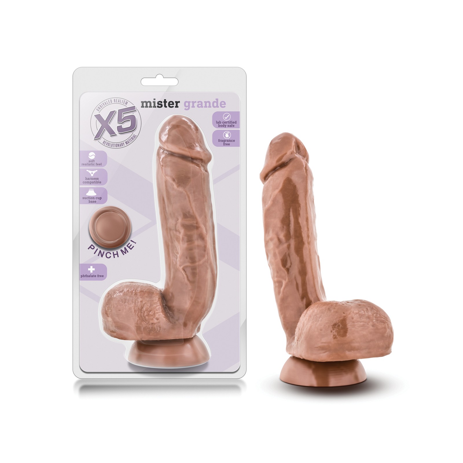 Blush X5 Mister Grande Dildo Latin