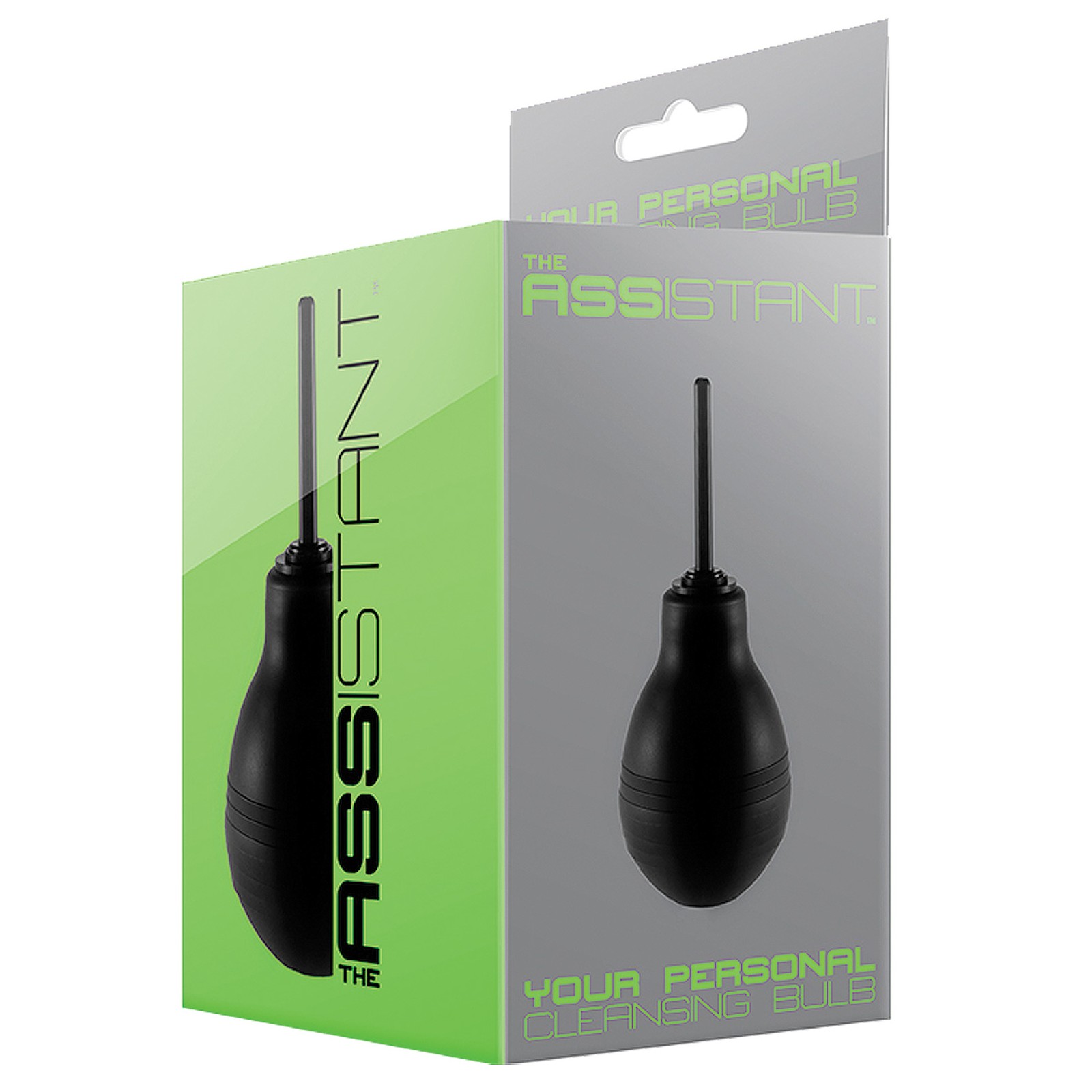 Rinservice Ass-Istant Personal Cleaning Bulb - Black