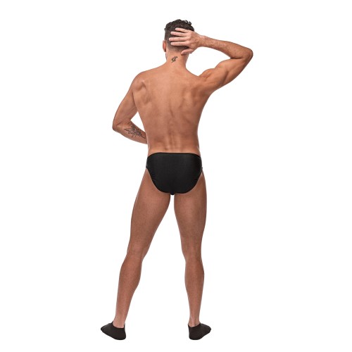 Briefs Pouchless de Nylon y Spandex Male Power Negro