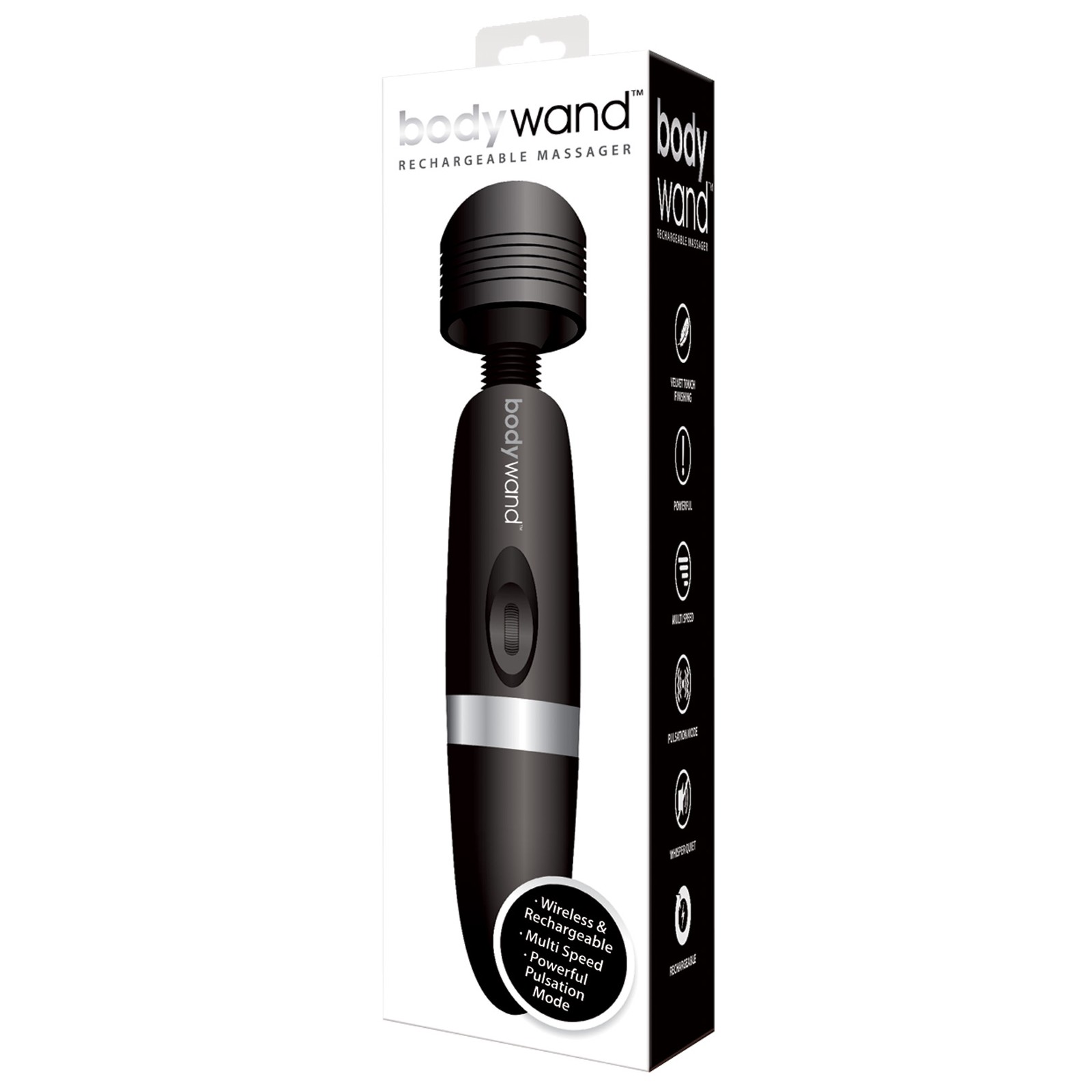 Bodywand Recargable Negro