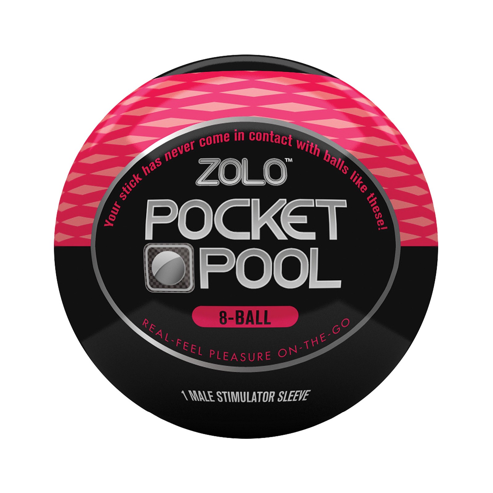 Estimulación Masculina ZOLO Pocket Pool 8 Ball