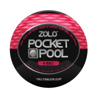 Estimulación Masculina ZOLO Pocket Pool 8 Ball