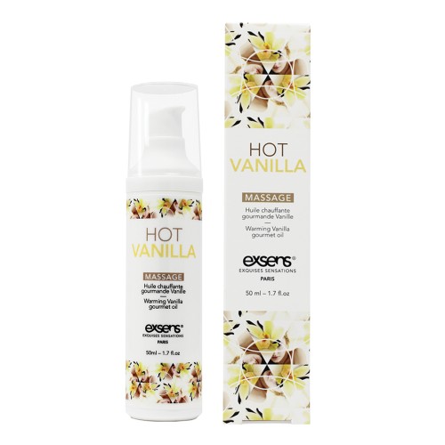 EXSENS of Paris Warming Massage Oil - Hot Vanilla