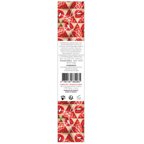 EXSENS of Paris Warming Massage Oil Strawberry