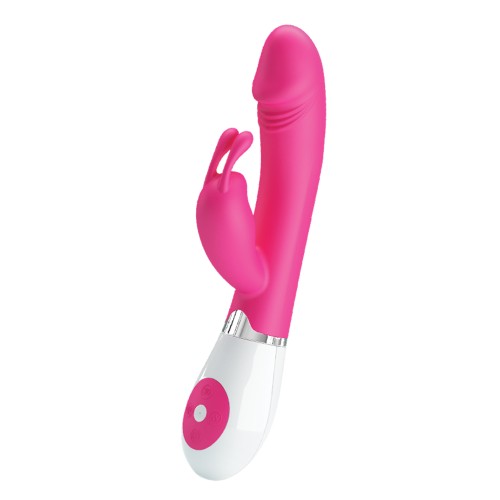 Pretty Love Gene Vibrador Conejo Controlado por Voz en Fucsia