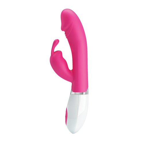 Pretty Love Gene Vibrador Conejo Controlado por Voz en Fucsia